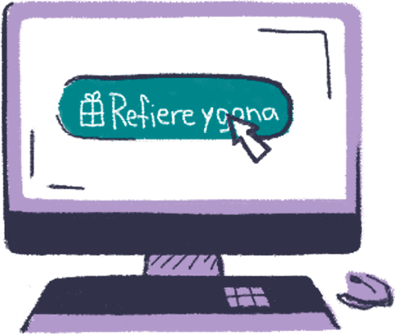 Refiere y gana